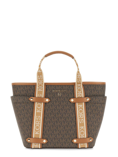 Michael Michael Kors Maeve Small Tote Bag In Brown