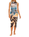 Agua Bendita Women's Keira Printed Ruched Midi-dress In Multi