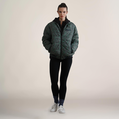 Members Only Women's Soho Oversized Quilted Jacket In Green