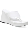 Circus By Sam Edelman Moira Womens Padded Insole Platform Sandals In White