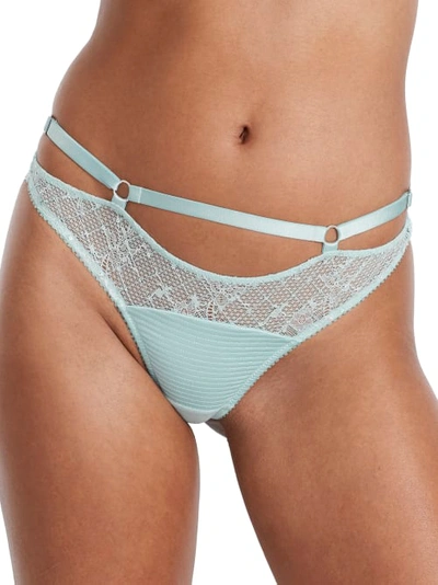 Dita Von Teese Madame X G-string In Powder Blue