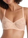 Natori Levitate Underwire Unlined Bra In Cameo Rose