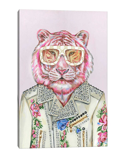 Icanvas Gucci Pink Tiger By Heather Perry