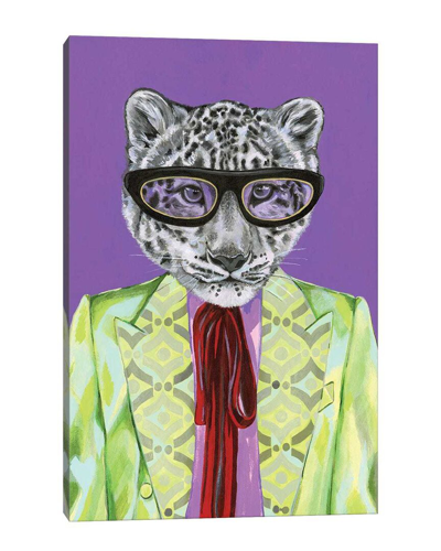 Icanvas Gucci Snow Leopard By Heather Perry