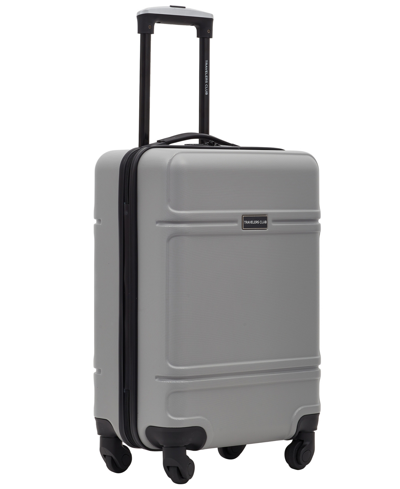 Travelers Club Skyline Collection 20" Rolling Carry-on With 360 Degree 4-wheel System In Gray