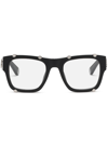 PHILIPP PLEIN ICON HEXAGON SQUARE-FRAME GLASSES