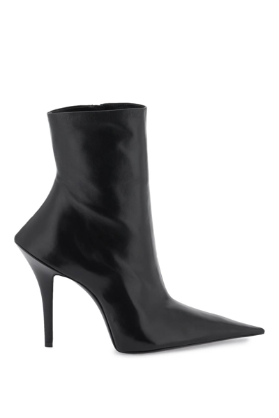 Balenciaga Leather 'witch' Ankle Boots