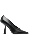 Jimmy Choo Maryanne 105mm Pointed-toe Pumps In Black