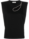 SANDRO CUT-OUT TANK TOP