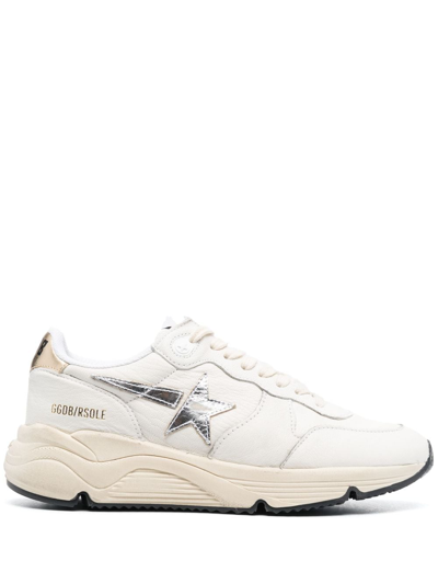 Golden Goose Running Sole Sneaker In White