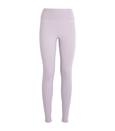 Sporty And Rich Purple Bonded Leggings