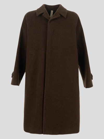 Hevo Amastuola Coat In Brown