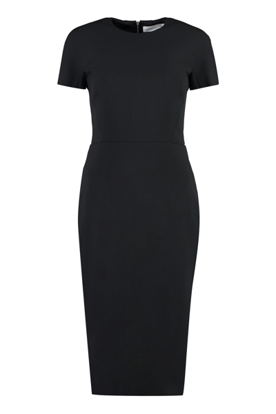 VICTORIA BECKHAM CREPE T-SHIRT DRESS