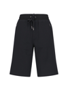 Dolce & Gabbana Sleek Designer Bermuda Cargo Shorts In Black