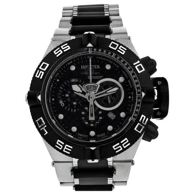 Invicta Subaqua Noma Iv Mens Chronograph Quartz Watch 6546 In Black