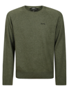 Apc Khaki Elie Sweater In Jaa Kaki