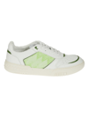 Missoni Basket New Low Sneakers In White,green