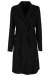 Theory Belt Coat In Nero