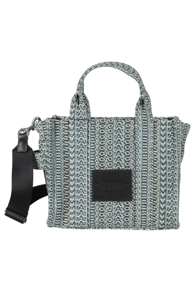 Marc Jacobs The Mini Tote In Sun Faded Denim