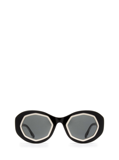 Marni Eyewear Mount Bromo Black Sunglasses
