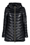 Herno Resort Hooded Down Jacket In Black