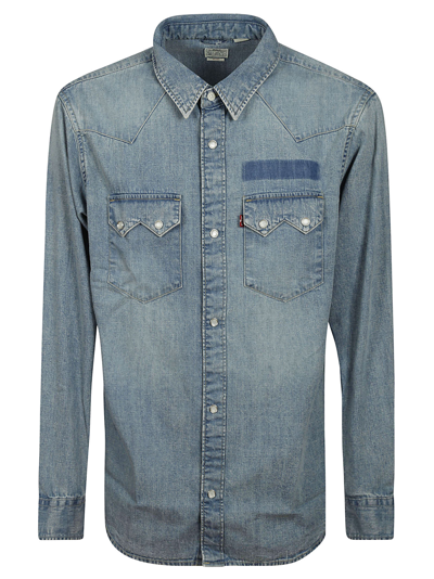 Levi's Barstow Western Standard In Blues