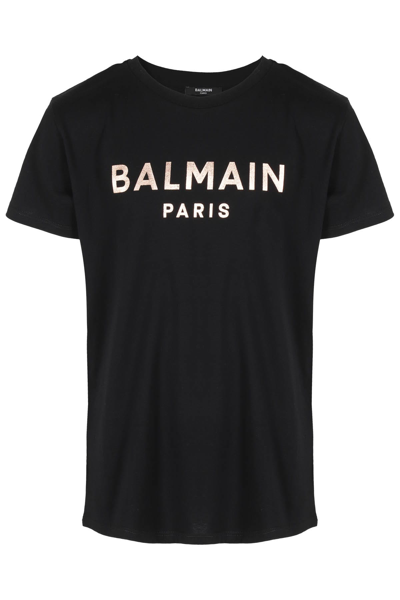 Balmain Kids' Tshirt In Black