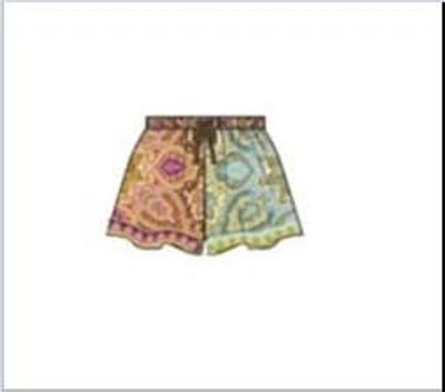 Zimmermann Kids' Multicolor Shorts For Girl With Print