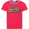 Marc Jacobs T-shirt Aus Baumwoll-jersey In Fuchsia
