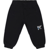 Armani Collezioni Blue Trousers For Bbay Boy With Eaglet And Smurf In Blue
