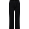 DSQUARED2 BLACK TROUSERS FOR BOY WITH LOGO