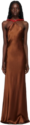 Staud Cadence Dress In Clve Clove