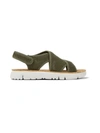 Camper Oruga Sandal In Green