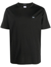C.p. Company Cotton T-shirt With Logo In Black