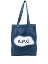 APC LOU DENIM TOTE BAG