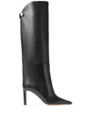 JIMMY CHOO ALIZZE 85MM LEATHER BOOTS