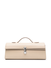 Savette Symmetry Elongated Pochette In Neutrals