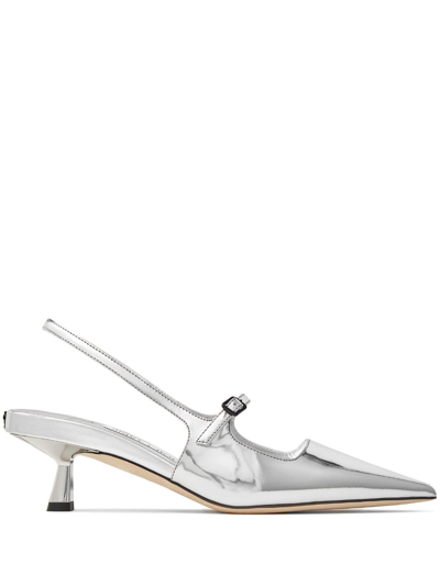 Jimmy Choo Didi Pumps 45 In Metallic