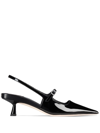 Jimmy Choo Didi 45 Slingback Pumps In Black