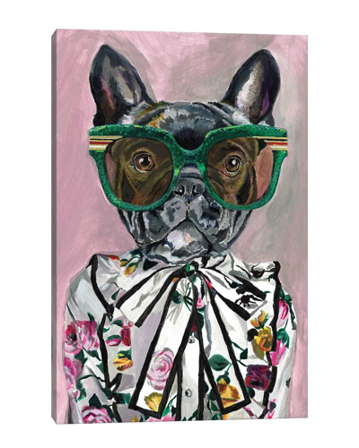 Icanvas Gucci Frenchie By Heather Perry