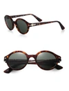 PERSOL Retro 51MM Round Sunglasses