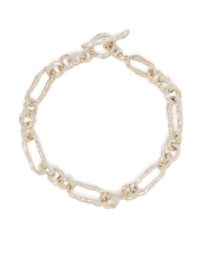 The Ouze Ternary Chain-link Bracelet In Silver