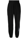Moncler Logo-print Track Pants In Black