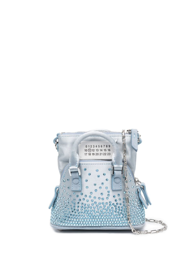 Maison Margiela 5ac Cinema Inferno Crossbody Bag In Blue