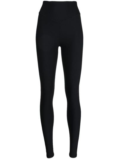 The Upside Peached High-waist Leggings In 黑色