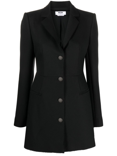 MSGM SINGLE-BREASTED BLAZER DRESS