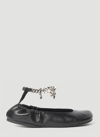 JW ANDERSON CHARM BALLERINA SHOES