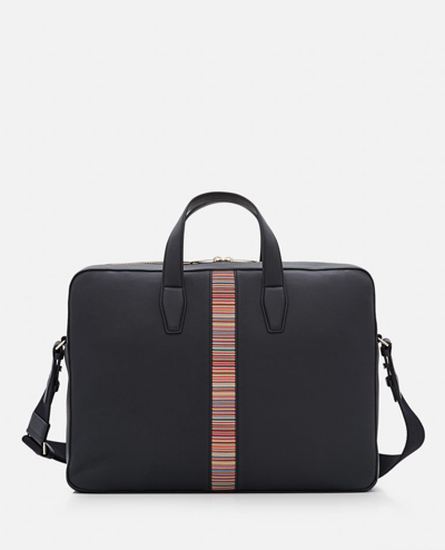 Paul Smith Bag Folio Multi In Black