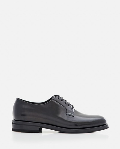 Givenchy Classic Lace Up Derby In Black