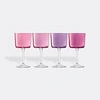 Lsa International Glassware Pink Uni In Pink